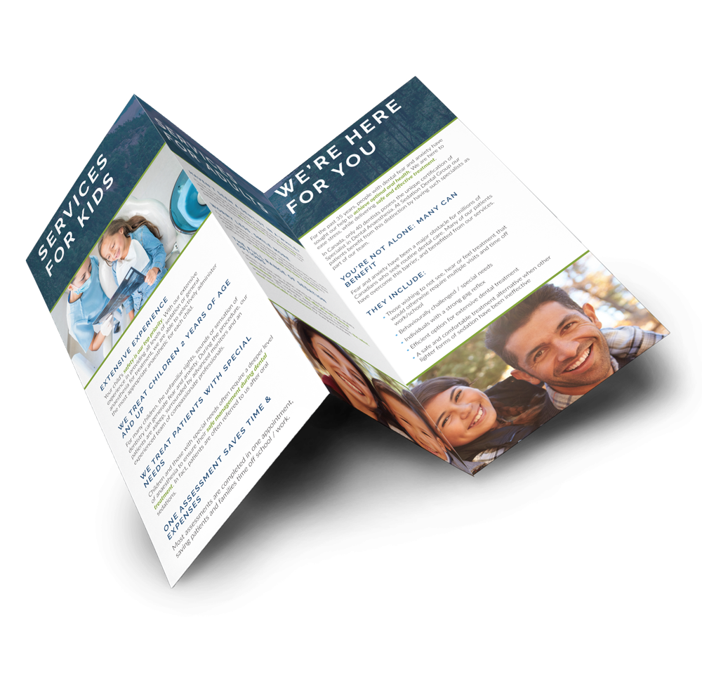 tri fold brochure mockup